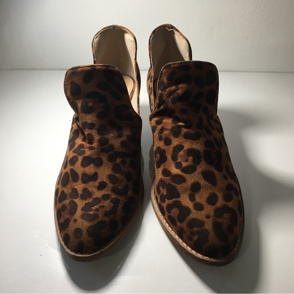 Leopard Print Loafer Booties - Picture 6 of 7